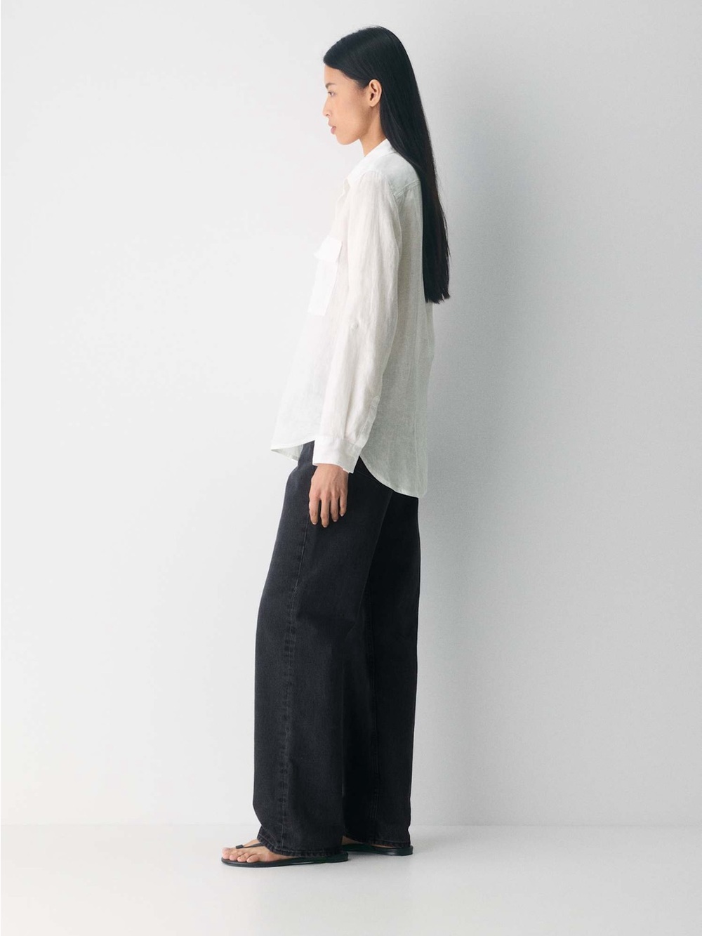 Utility Linen Shirt - Picture 2 of 4
